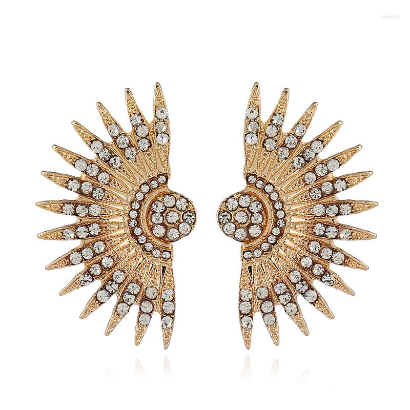 

Stud Earrings Fashion Sun Flower Brincos Bohemian Vintage Ethnic Boho For Women