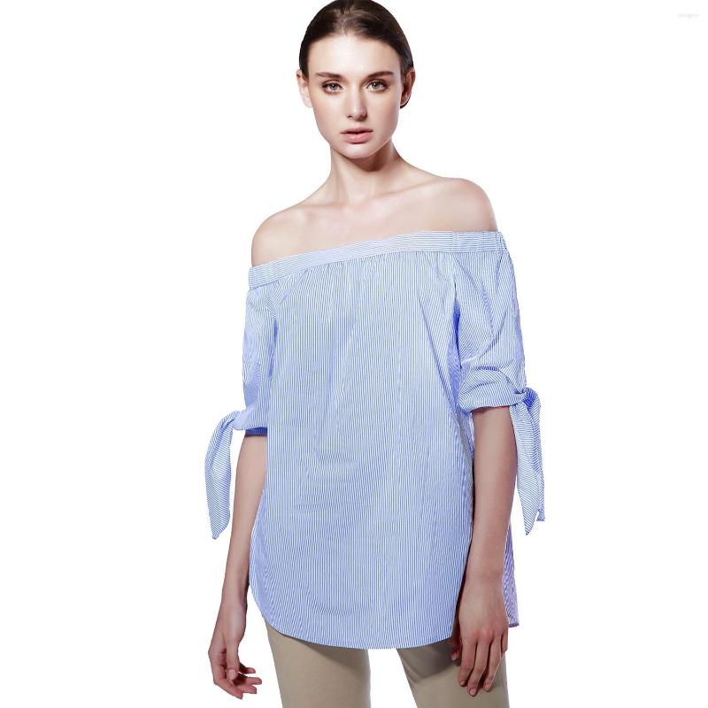

Women' T Shirts Arrival Women' One-Shoulder T-Shirt Sexy Fashion Blouse For Spring And Summer, Sky blue