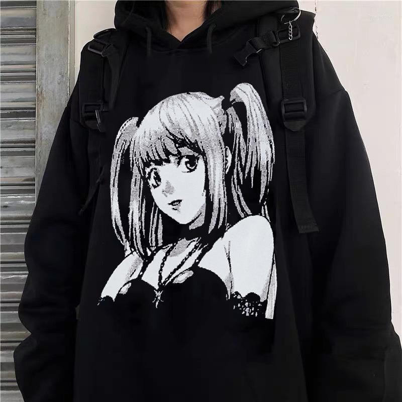 

Women' Hoodies Sweatshirts Hooded Jacket Couple Y2k 2023 JapaneseHoodies Men And Women Sleeve Death Girl Sweatshirt Clothes Sweater Tops, Fs