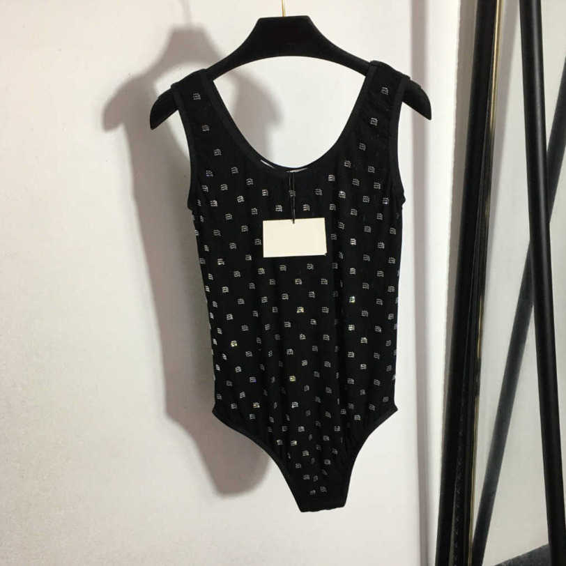 

23ss One-piece swimsuit Womens Swimwear designer bikini Hot drill letter one-piece vest Bikini High quality women clothes a1, 11