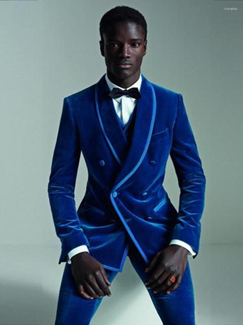 

Men's Suits Customize Groom Tuxedos Velveteen Men's Suit Jacket Blazers Halloween Costume Elegant For Luxury Man Suit's Wedding 122, Same as image