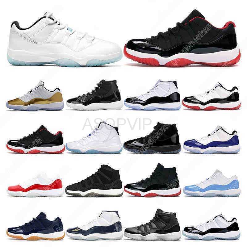 

mens 11s 11 Legend Blue Gamma 25th Anniversary Bred Concord 45 women Rose Gold sports sneakers trainer outdoor, 16 low concord bred