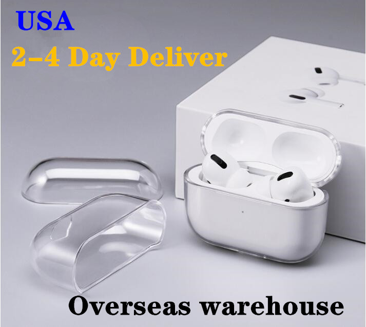 

For Apple Airpods Pro 2 Air pods Pro 2 3 Earphones 2nd generation Headphone Accessories Silicone Cute Protective Cover Apple Wireless Charging Box Shockproof Case, White