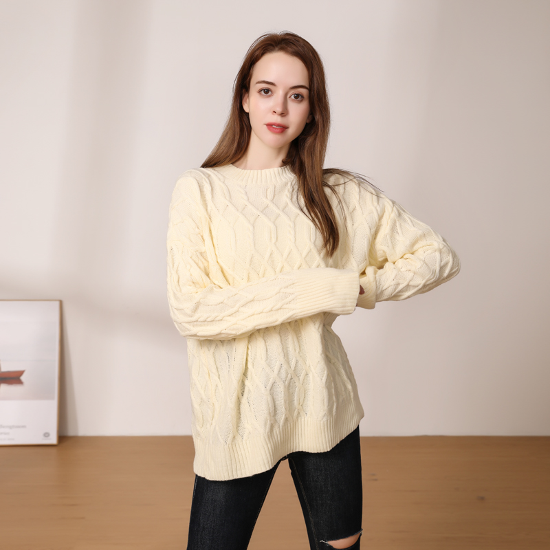 

Women's Sweaters Tops Ladies Pullover Long Sleeve Top Style Female Woman Jumper 2023 Outerwear Sweater Clothing Basic Korean Fas, Orange