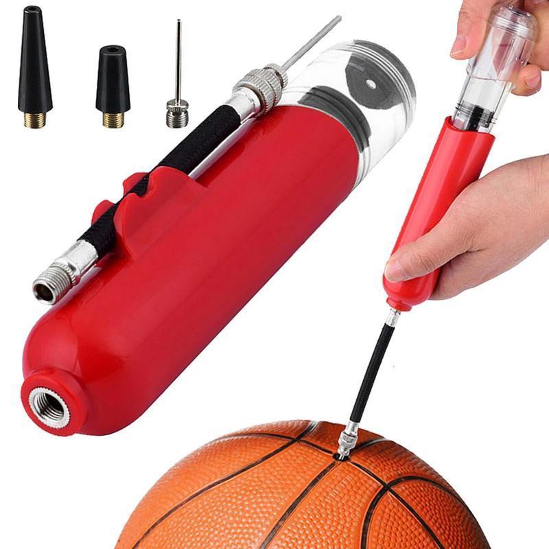 

Balls Portable Mini Ball Pump Basketball Football Volleyball Inflator Inflatable Needle Nozzle Accessories 230413