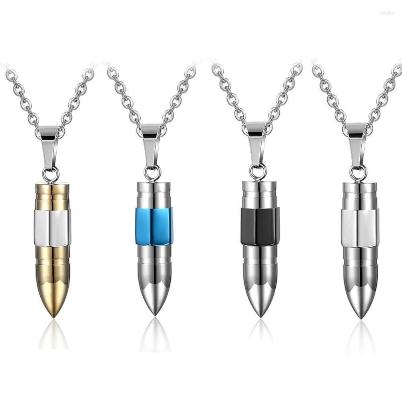 

Pendant Necklaces Jewelry Fashion 4 Color Personality Titanium Steel