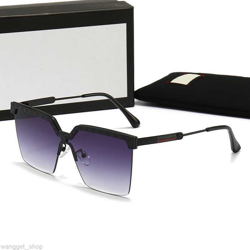 

Men Women Designer Luxury Sunglasses Mens Eyeglasses Outdoor Shades Big Square Frame Fashion Classic Lady Sun glasses Mirrors High Quality glass