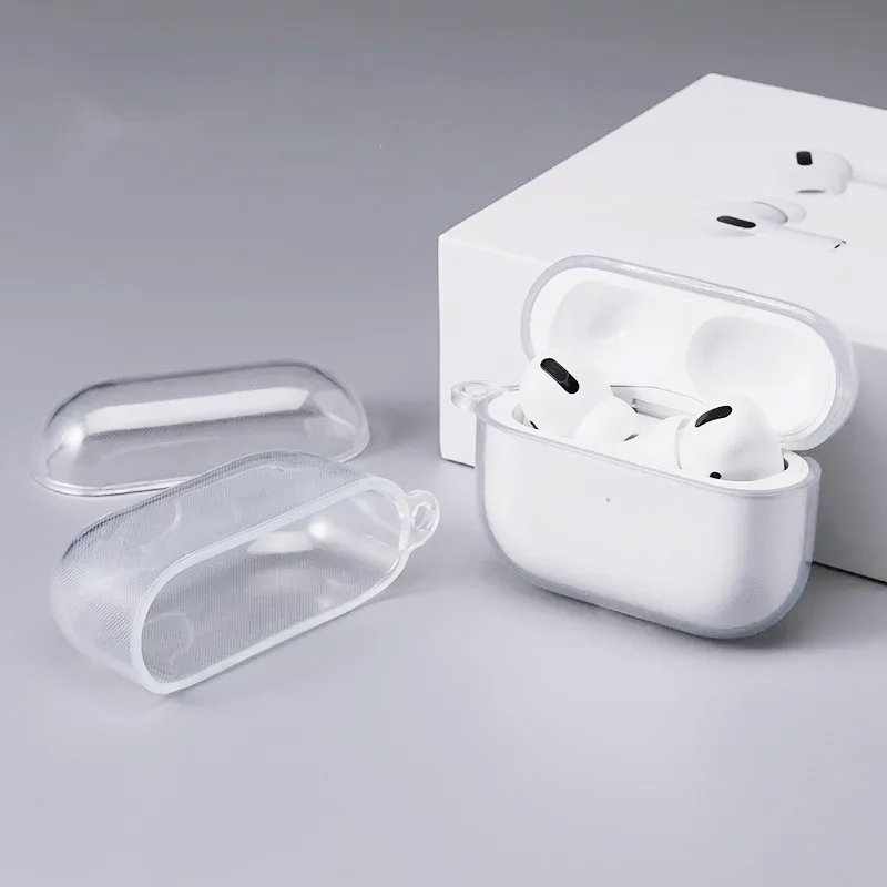 

For Airpods pro 2 airpod 3 Earphones Headphone Accessories Solid Silicone Cute Protective Earphone Cover Apple Wireless Charging Box Shockproof Case, White