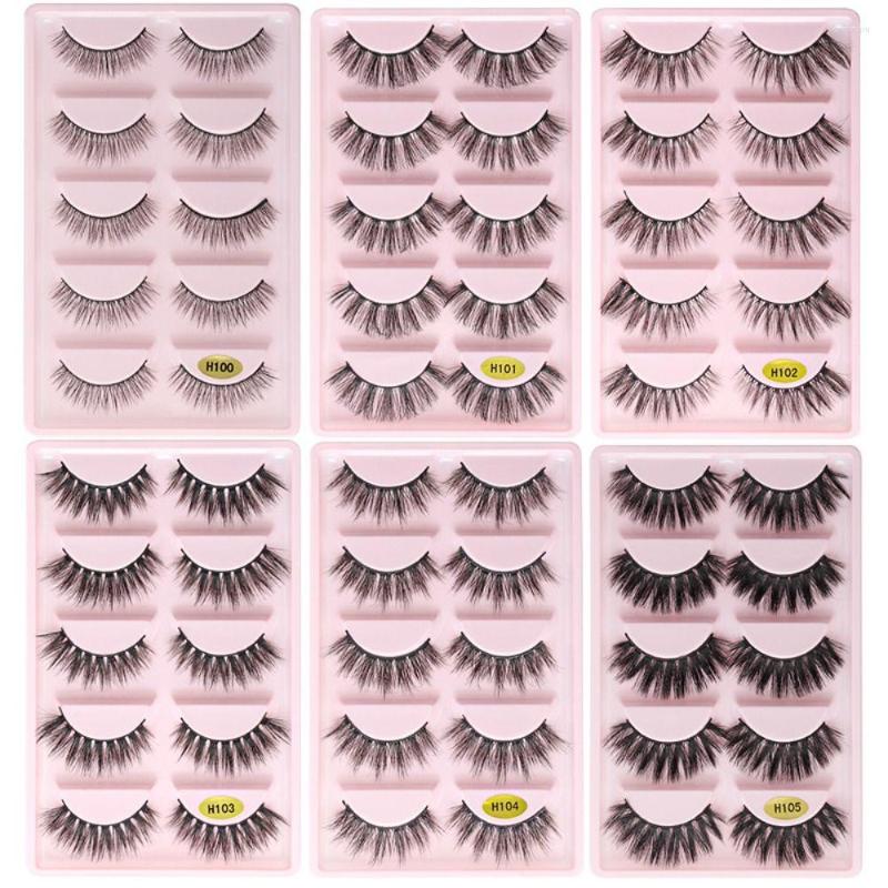 

False Eyelashes 3D Handmade Fuffy Lashes Women Beauty Thick Long Eye Extension Faux Mink