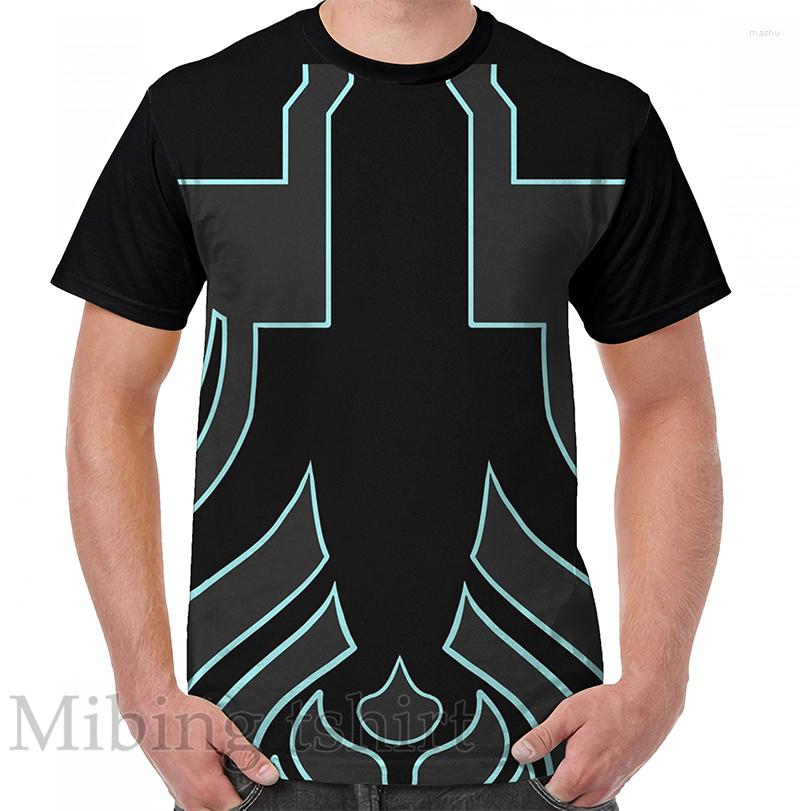 

Men' T Shirts Funny Print Men Shirt Women Tops Tee SMT Nocturne Demi-fiend (Hitoshura) Graphic T-Shirt O-neck Short Sleeve Casual Tshirts