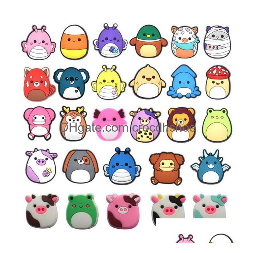 

Shoe Parts Accessories Character Charms Cartoon Croc Pvc Shoes Charm Decoration For Diy Gift Drop Delivery Otd3E