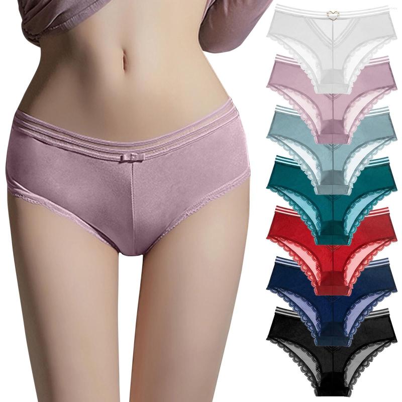 

Women's Panties T Stripe High Elastic Cotton Underwear Women Solid Color Anti-bacterial Breathable Lingerie Elasticity Underpants, Black