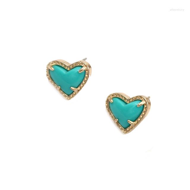 

Chains 2023 Bright Leopard 3D Love Heart Stone Inlay Mini Pendant Necklace Lovely Resin Wholesale