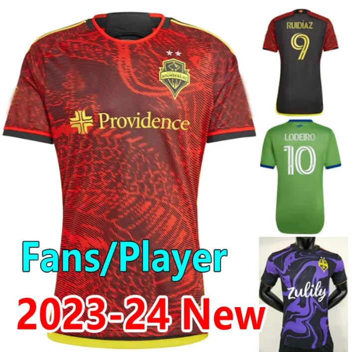 

22 23 24 Seattle Sounders FC SOCCER JERSEYS Player 2023 Home Away Roldan Ruidiaz Lodeiro Montero MORRIS camisetas de ADENIRAN ROWE football shirts MAILLOTS, Fans 22-23 home