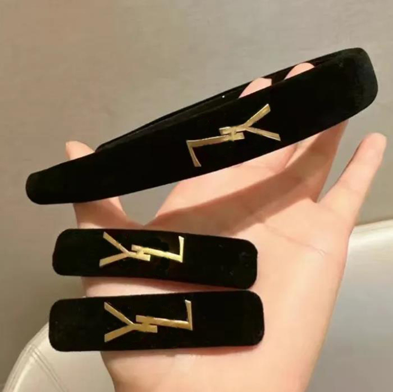 

2023 Retro hair accessories For Women Fashion Velvet headband Hairpins Classic Womens hair hoop High Head Top Pressure Hair Clips