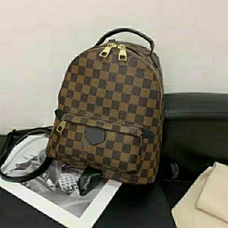 

Women backpack palm springs soft leather shouldre bags for lady fashion party metal parts zipper closure durable portable designer Bags modern XB018 E23, 4#