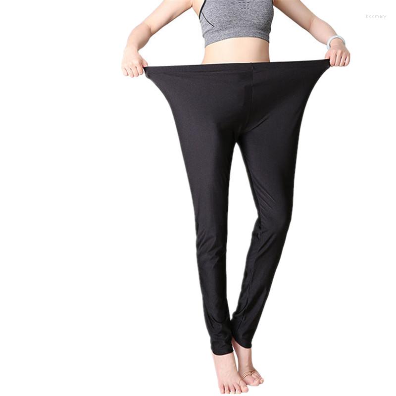 

Women's Pants FSDKFAA Korean Fashion Women Low Waist Trample Feet Seamless Legging Femme Skinny Spandex Sexy Pencil Black Trousers, Style 4