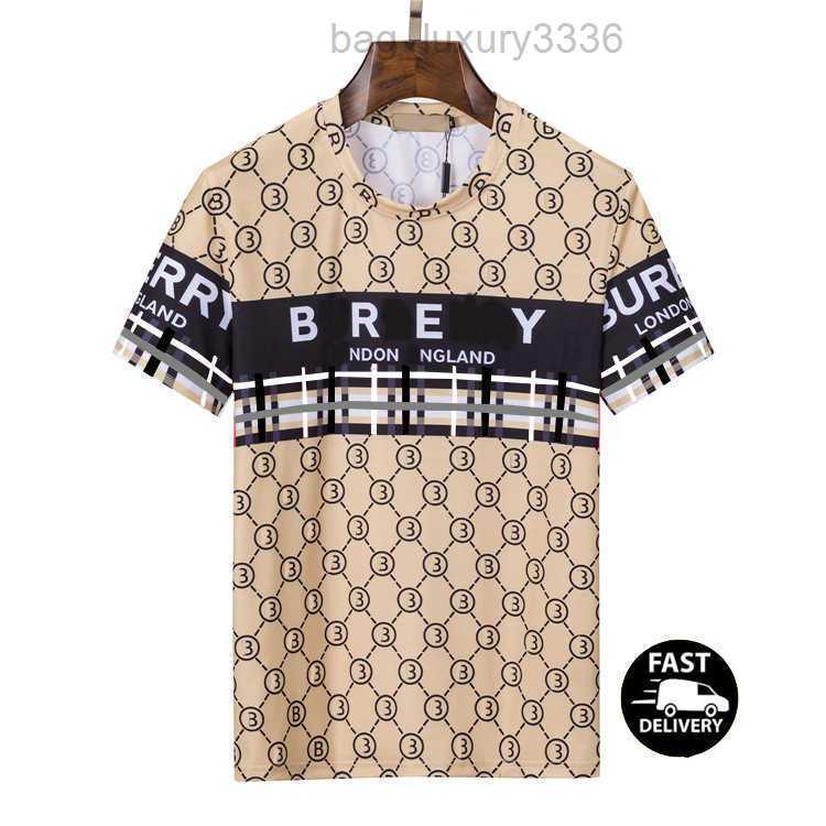 

Designer Men'S Tee Shirts Black And White Red Brown Pure Cotton Breathable Slim Casual Shirt Street Men'S And Women'S Clothing Of The Same Style Top Quality 3XL
