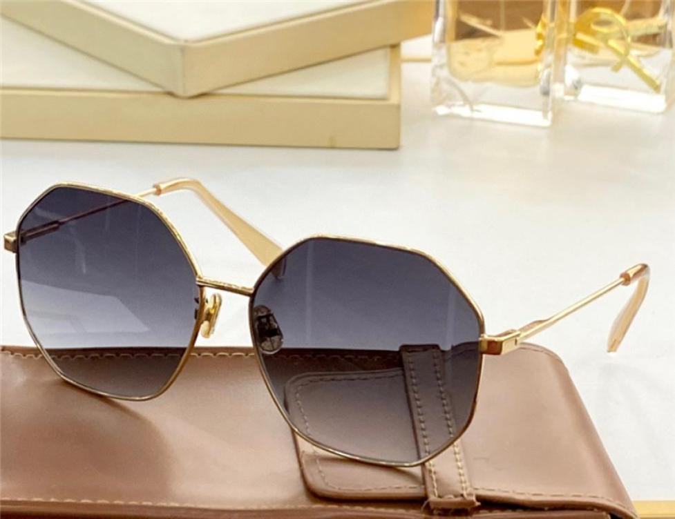 

Sunglasses For Men Women Summer 40715 Style Sunshade AntiUltraviolet Retro Plate Hexagon Metal Frame Random Box5133455