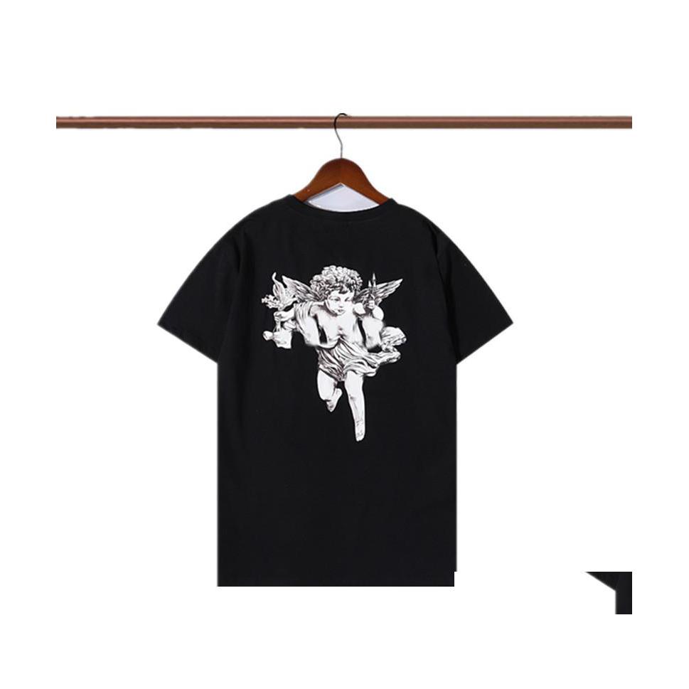 

Men' T-Shirts Summer T Shirt Women Mens Designer Apparel Fashion Tees Brand Luxury Street Tracksuit Shorts Leisure Basketball Jerse Dhrkw