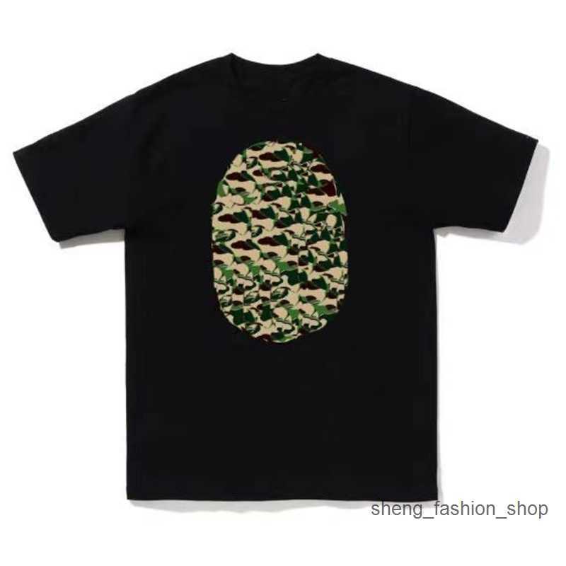 

Bathing ape Tops T-shirts Sporty Womens Tees Trends Designer Cotton Short Sleeves Luxury Sharks Tshirts Clothing Street Shorts Clothes Aaa OQTV