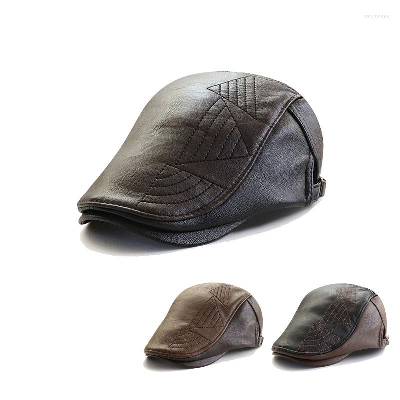 

Berets 2023 Men's Trucker Hat Hip Hop Dad, Black