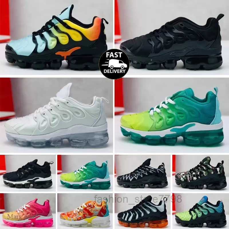 

2022 TN Plus Kids shoes Athletic Outdoor Sports Running Shoes Children sport Boy and Girls Trainers tns Sneaker Classic Toddler Sneakers Size 24-35