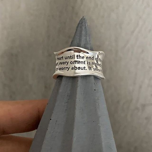 

unique engagement rings designer rings trend fashion classic jewelry band rings promise rings for couples old wind star tassel ring cool letter light luxury 01