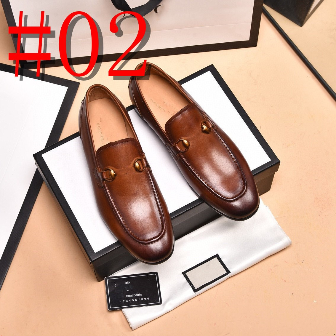 

2023 Summer Designer Men Loafers Wedding Dress Shoes black Driving Moccasins Footwear Man Luxurious Dress Shoes Leather Slip On Super Lightweight Male Shoes, #07