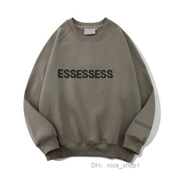 

Men's Hoodies & Sweatshirts Designer Mens Essentail Pullover Streetwear Essen Oversized Tops Hooded Jumper Refflective Letter Printing Size S-xl 5 D382, 17