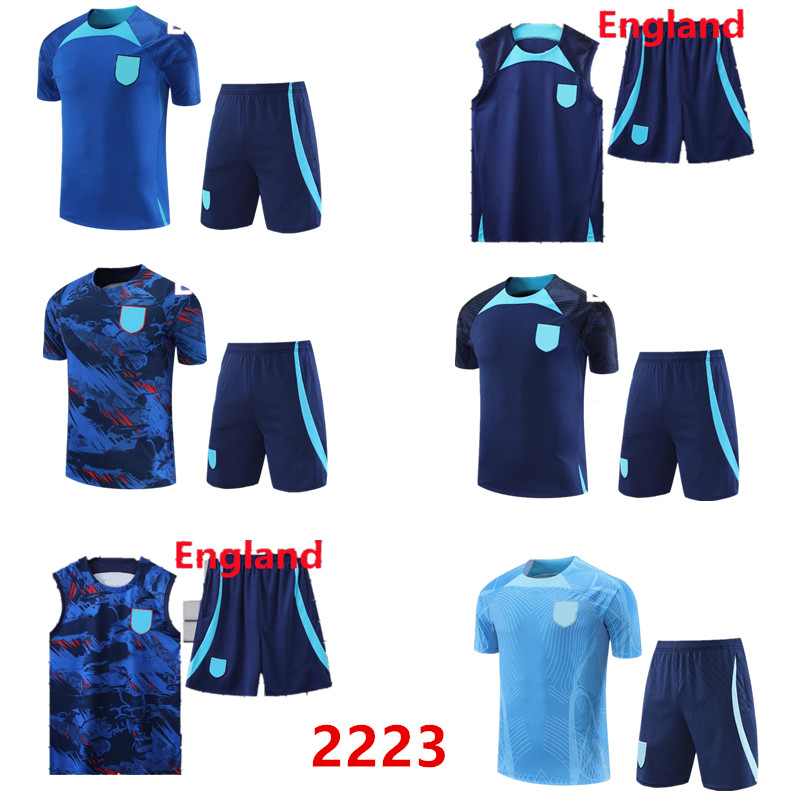 

2022 2023 ENGLANDS tracksuit soccer jerseyS training SUIT KANE STERLING RASHFORD SANCHO GREALISH 22 23 national SHORTS SLEEVES kit survetement SPORTSWEAR 666, Grey
