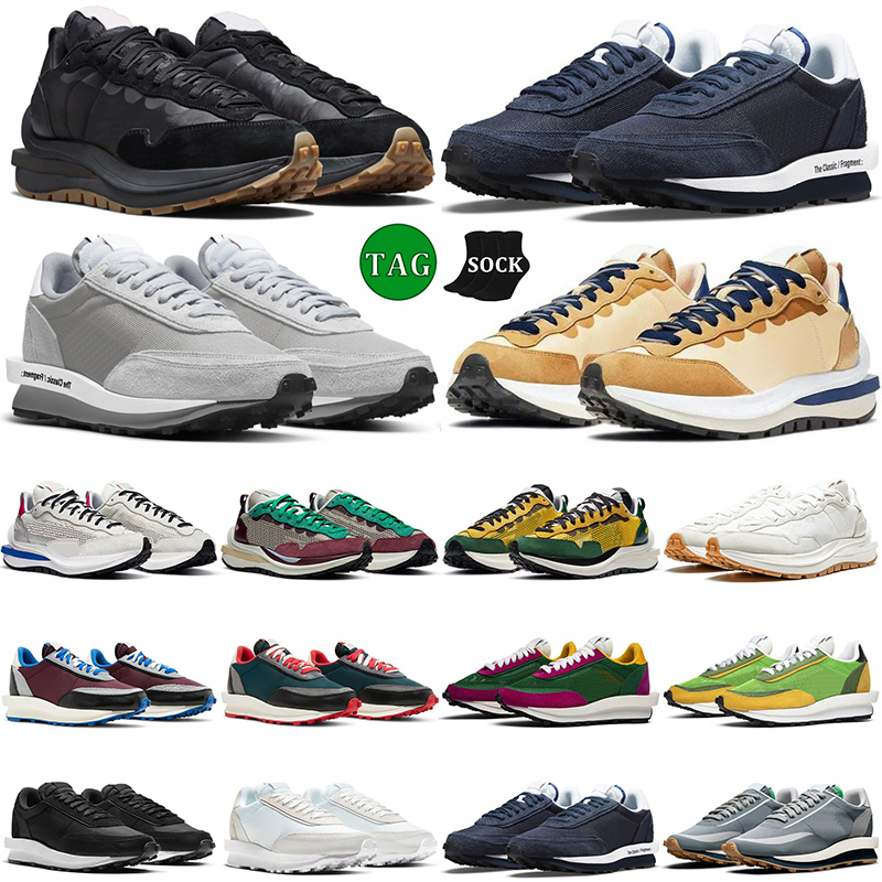 

mens running shoes pegasus vaporwaffle ldv waffle Black White Gum Sail Dark Iris Sesame Nylon Undercover Fragment ldwaffle outdoor trainers sneakers hotsale T7