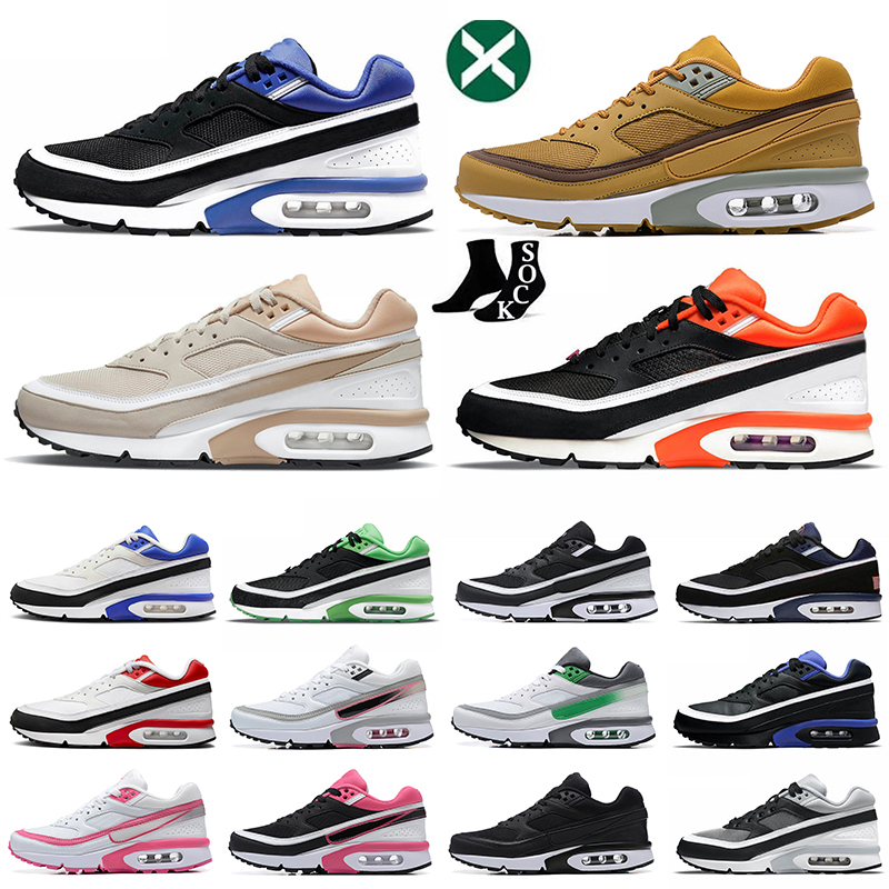 

Bw Cushion OG Sports Runner Shoes for Mens Womens Maxs 91 Classic Black Pink White Pure Platinum Beijing Los Angeles Lyon Hemp Marina Jogging Trainers 36-46, #13 40-46