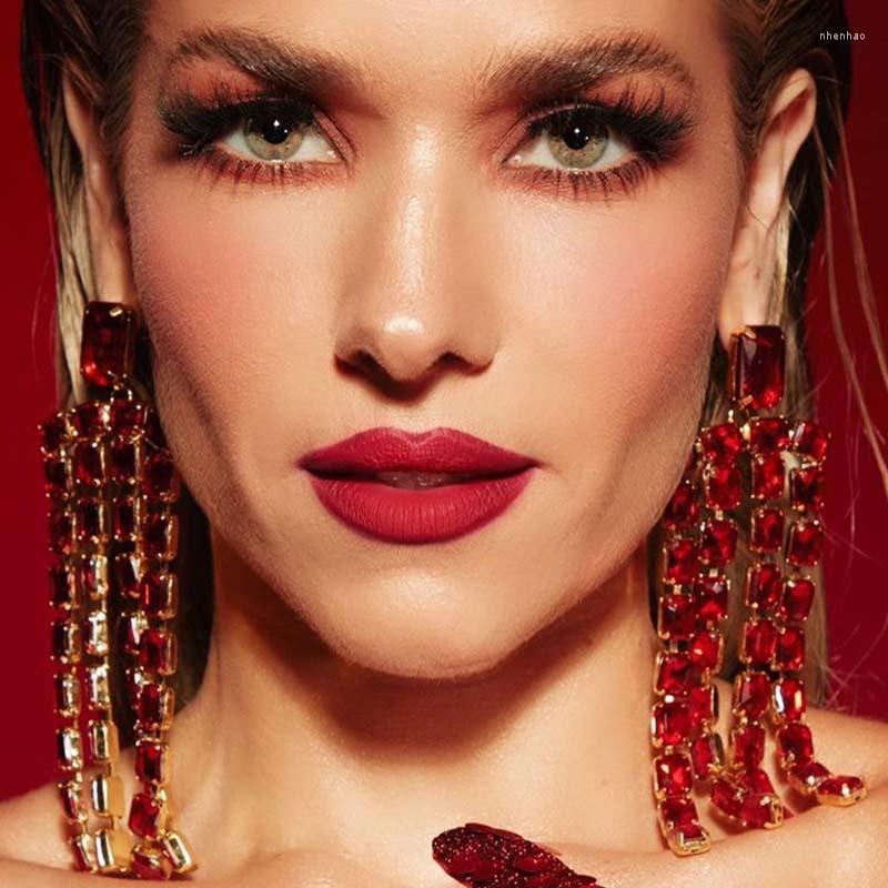 

Dangle Earrings 2023 Exaggerated Rhinestone Tassel For Woman