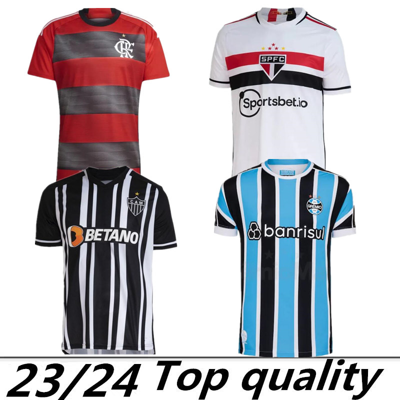 

2023 Gremio SUAREZ Atletico Mineiro Flamengo Soccer Jerseys Sao Paulo Fluminense Camisa Futebol Copa Libertadores 2324 Home Away Football Shirt 2024 DIEGO COSTA
