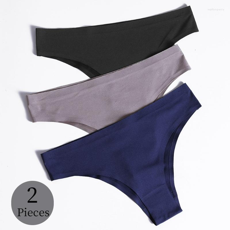 

Women's Panties Giczi 2PCS/Set Women's Silk Satin Seamless Underwear Sexy Lingerie Cozy Female Thongs Sports Underpants Fitness G-String, Set 9