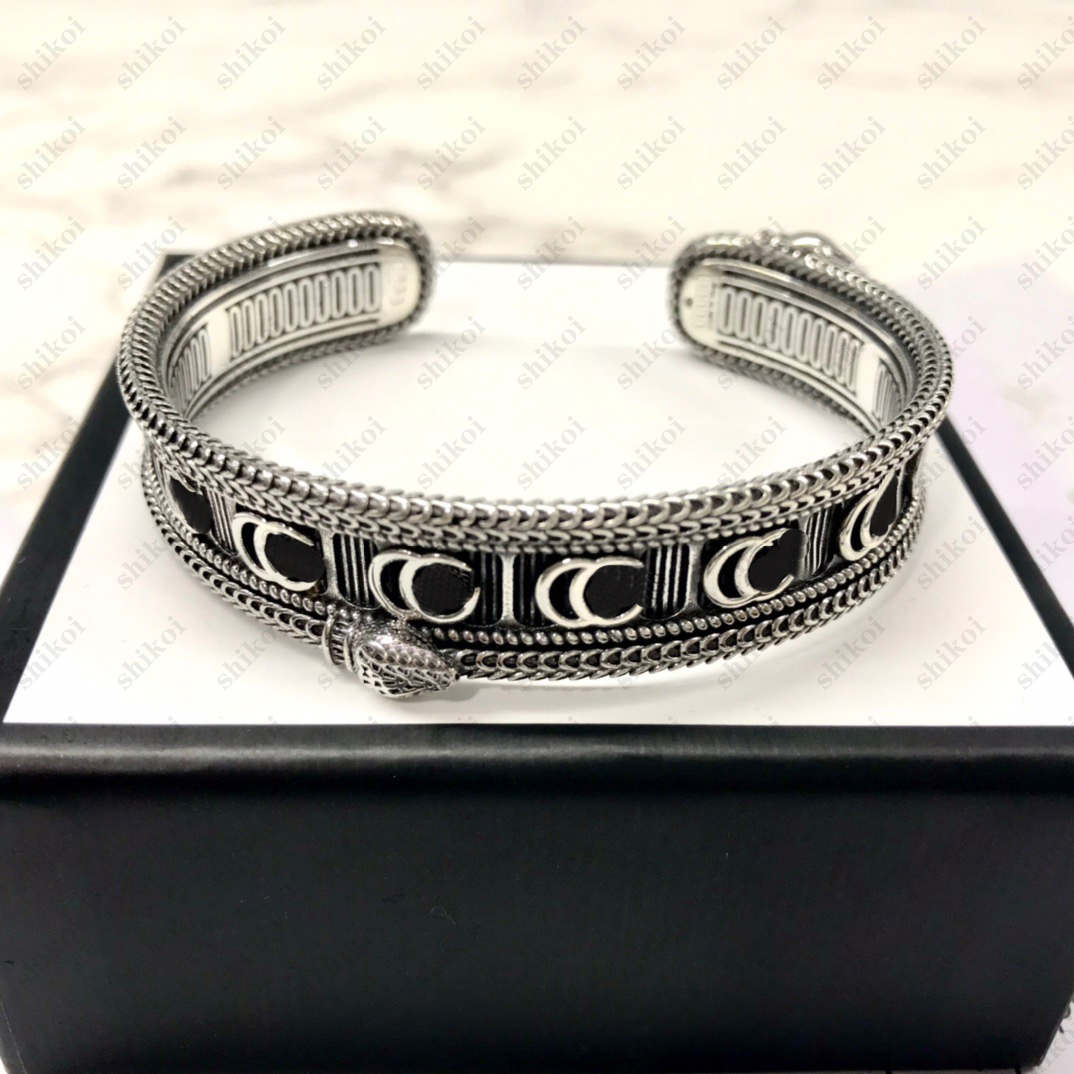 Designer chain Unisex Crystal Bracelet Cuff Bangle Men Women Stainless Steel cJewelry Women High Quality Hip-hop Bracelets 13 Styles-image-858664771