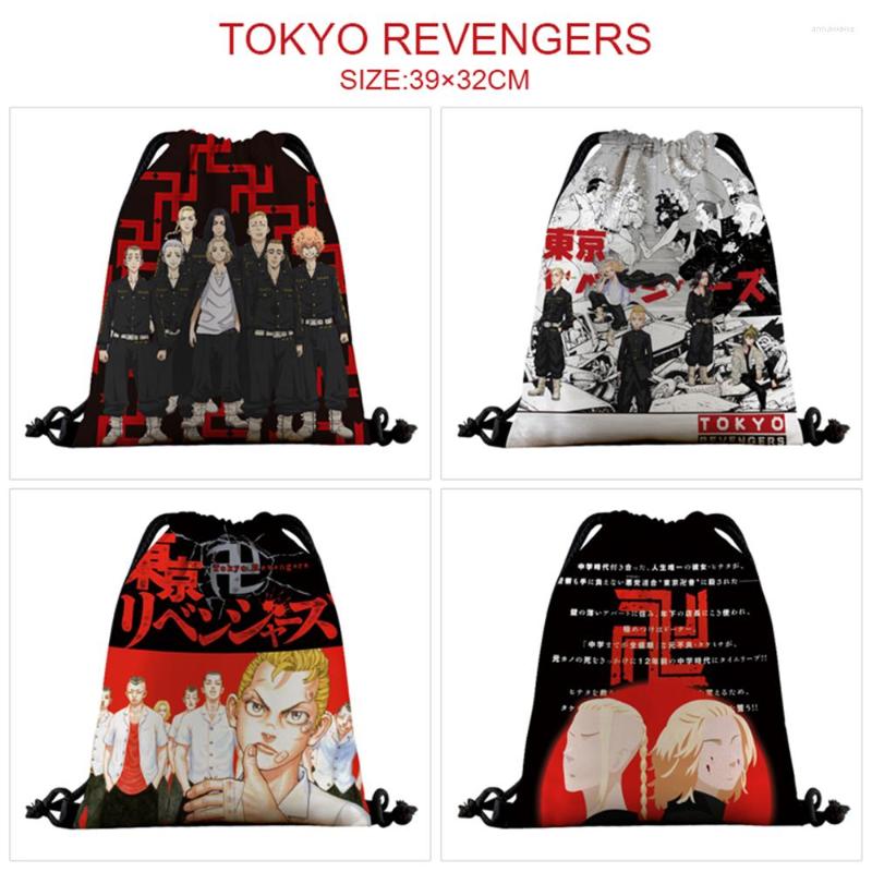 

Shopping Bags Tokyo Revengers Canvas Drawstring Cartoon Unisex Backpack Fashion Cosmetic Container Casual Beach Bag Travel Shoes Pouch, 06
