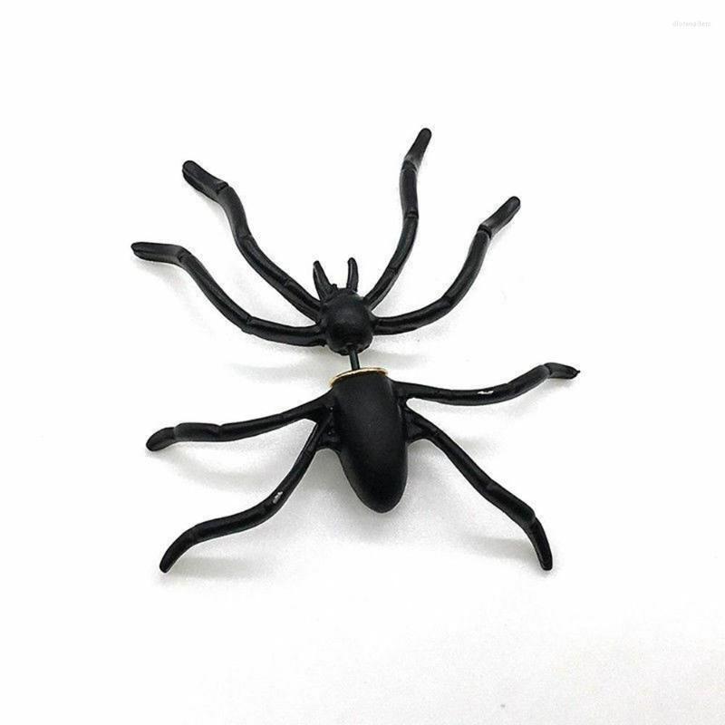 

Stud Earrings Halloween Gothic Punk Black Spider Party Cosplay Insect Ear