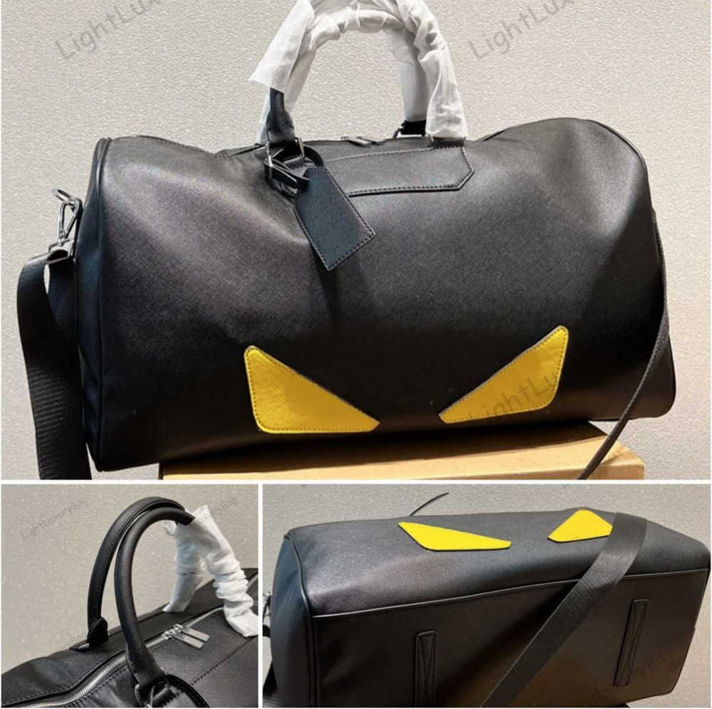 

5A Travelling Bag Designer Shoulder Crossbody Tote Fashion Handbags High Capacity luggage Leather Women Classic Luxury Female Purses 221116, Black