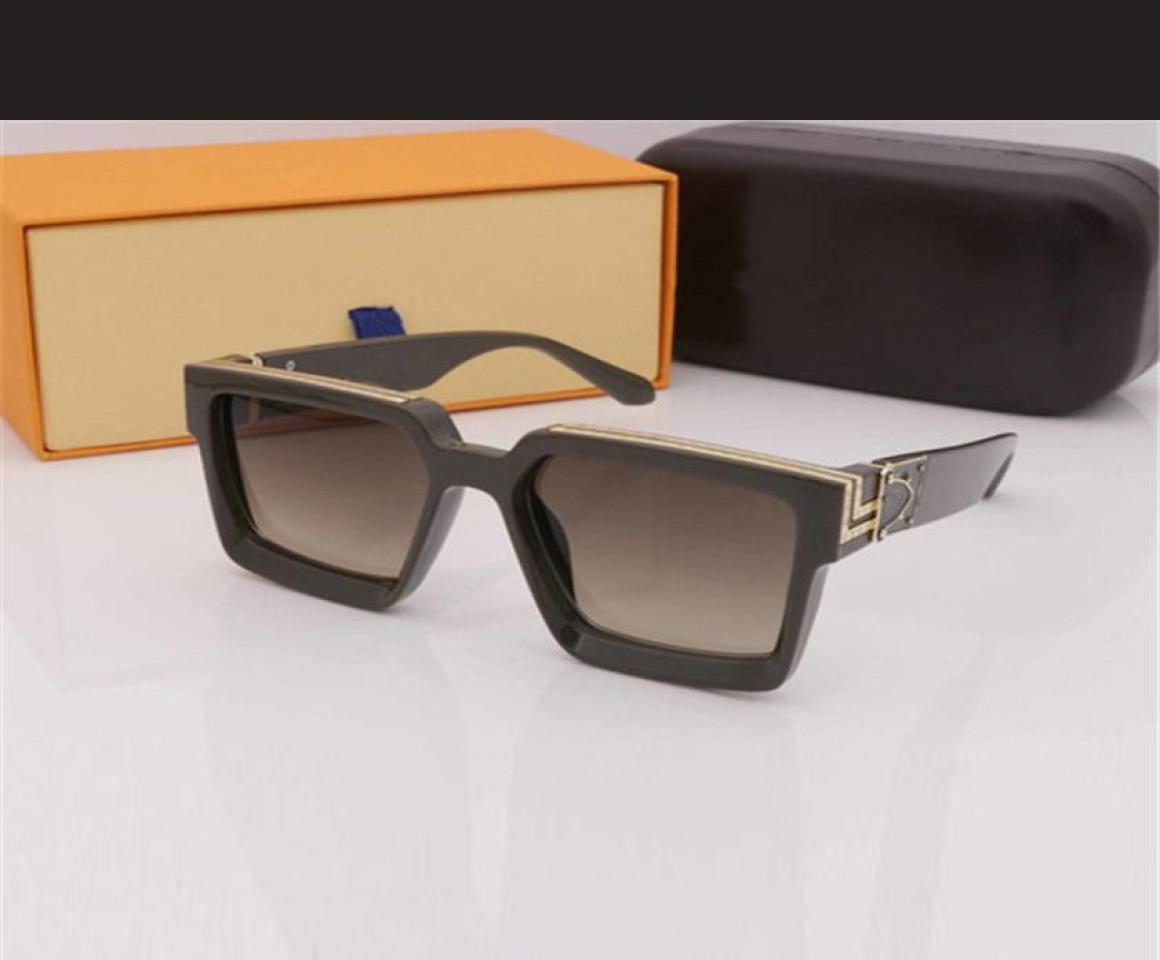 

2021 MILLIONAIRE Sunglasses full frame Vintage for men Shiny Gold Logo sell plated Top 960066421030