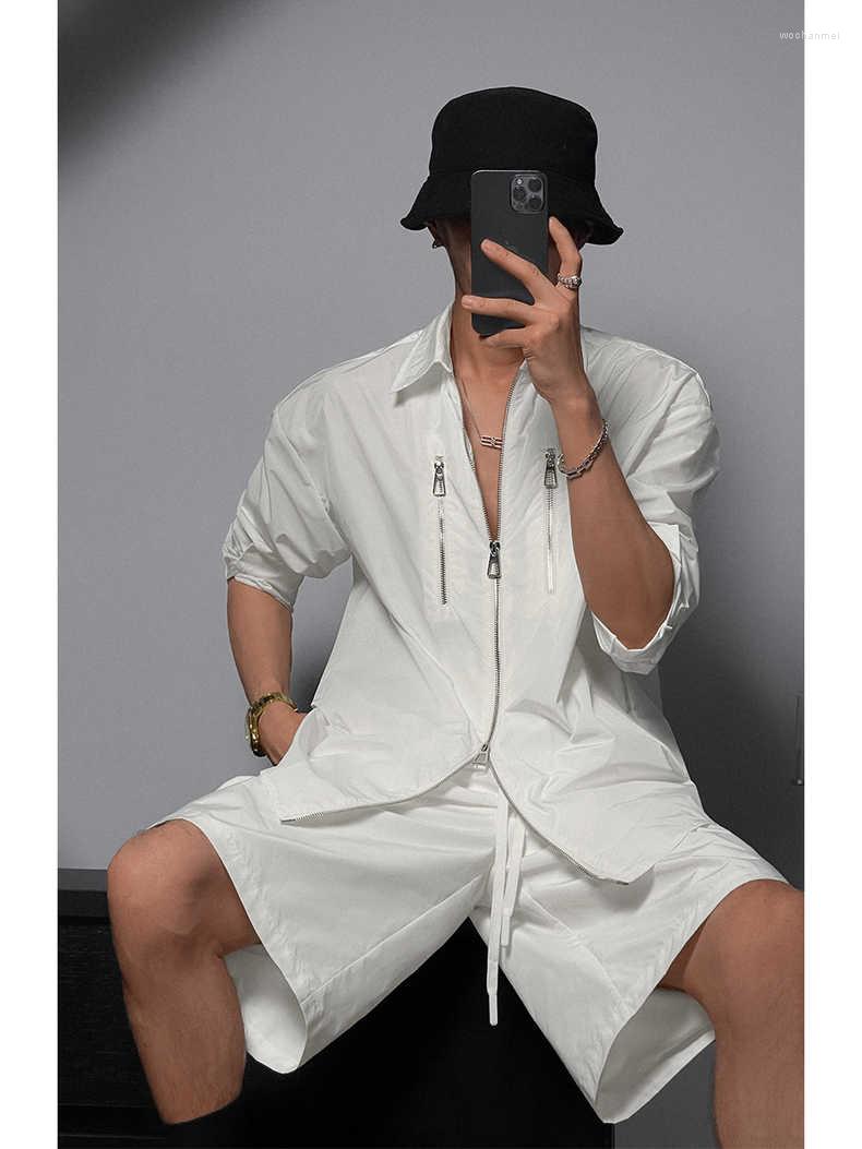 

Men's Tracksuits J04150 Fashion Men's Sets 2023 Runway Luxury European Design Party Style Clothing