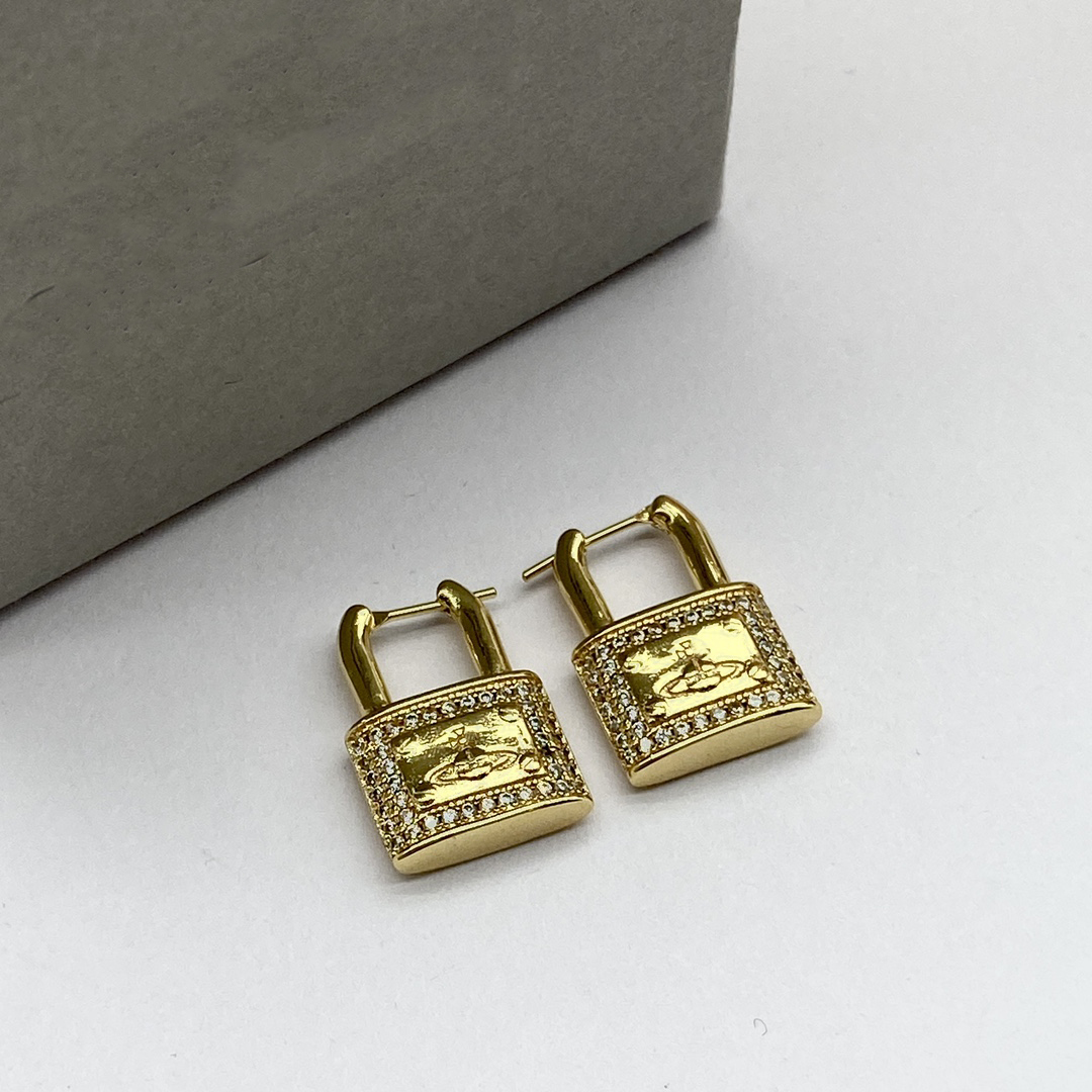 

Fashion Designer Brand Stud Earrings Luxury Planet Women Jewelry Saturn Earing Metal Pearl Earring cjeweler Woman orecchini fg