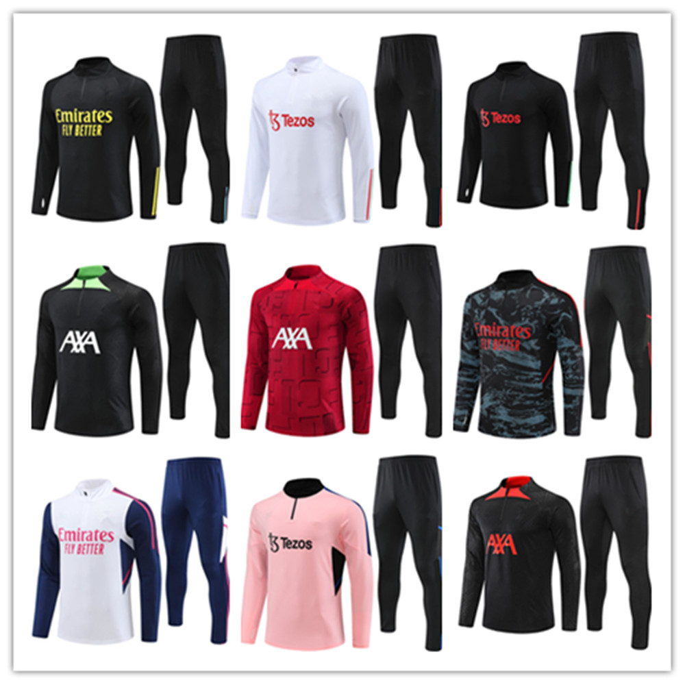 

22 23 24 Mens Tracksuits Top Qualitt soccer team training suits 2023 men kids football tracksuit jerseys jacket jogging kits survetement foot chandal tuta da calcio