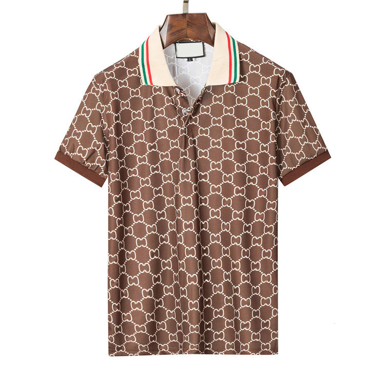

2023ss Spring Luxury Italy Men T-Shirt Designer Polo Shirts High Street Embroidery small horse Printing Clothing Mens Brand Polo Shirt