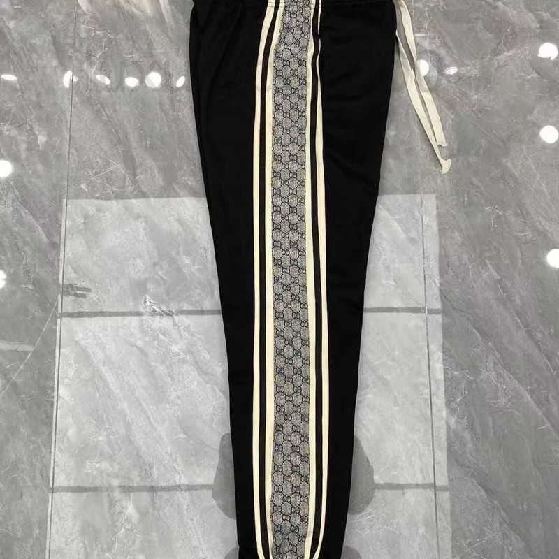 

Men's Pants Designer Luxury mens pants designer classic side snakeskin stitching trousers men women loose slacks outdoor sweatpants IZ9X, Black