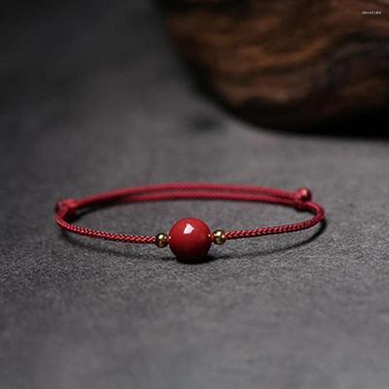 

Pendant Necklaces Cinnabar Beads Bracelets Lover's Jewelry Lucky For Women Talisman