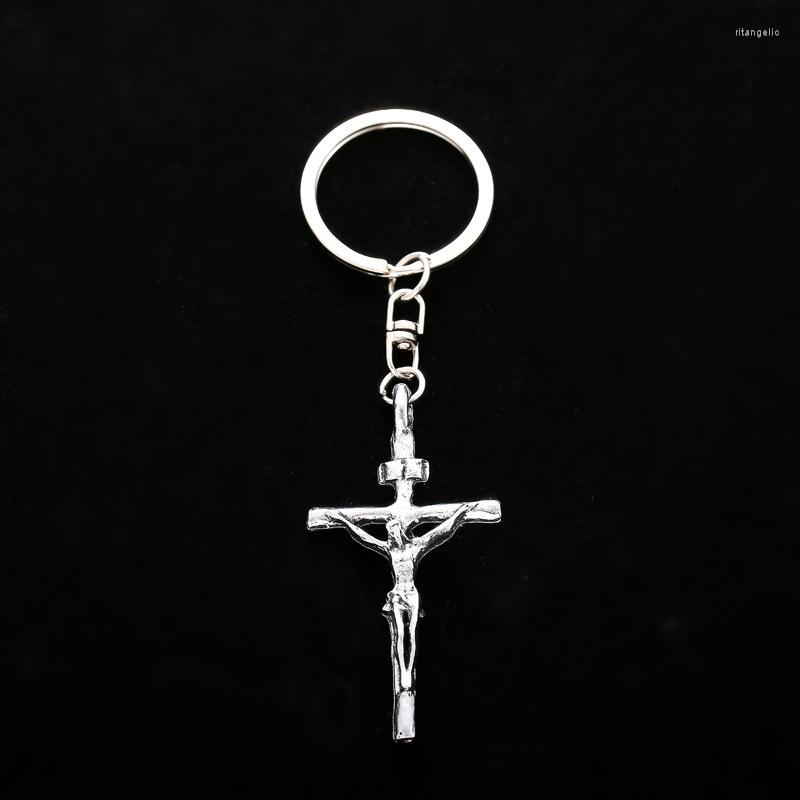 

Keychains 2023 Jesus Cross Christian Religious Beliefs Key Chains Fashion Jewelry Accessories Gift Bag Charm Car Keyring