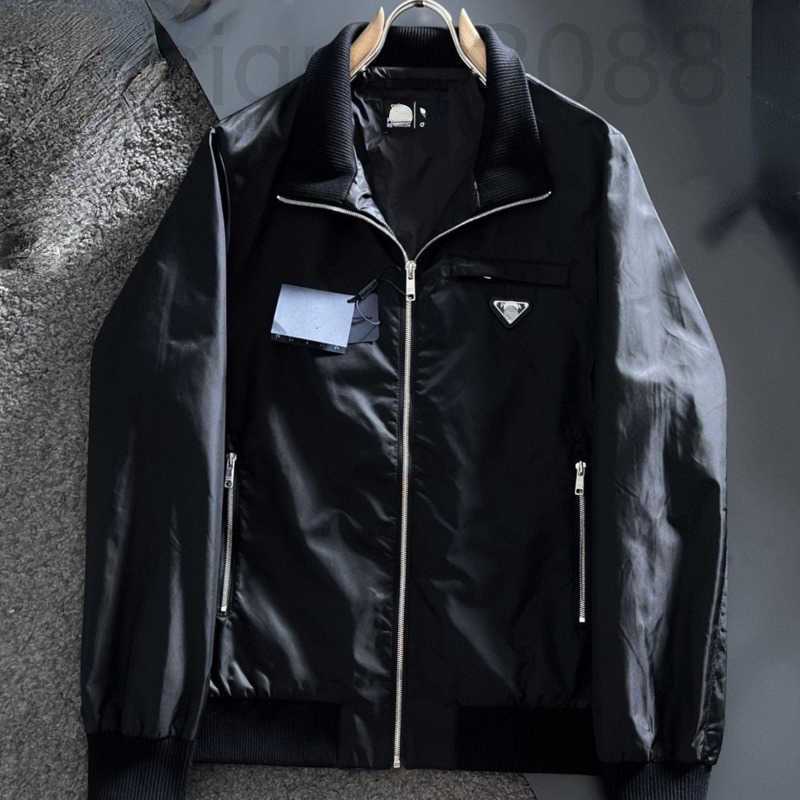 

Men's Jackets Designer Fashion Brand Co Branded Autumn and Winter New Business Polo Jacket Coat Quality Ujll, Black
