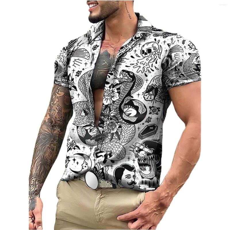 

Men's Casual Shirts 2023 Coconut Tree For Men 3d Printed Men's Hawaiian Shirt Beach Short Sleeve Fashion Tops Tee Blouse Camisa, Khaki